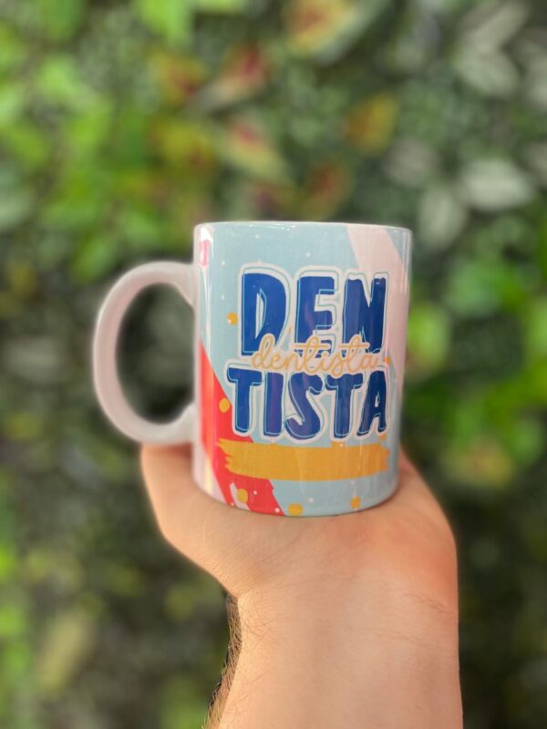 CANECA PORCELANA DENTISTA