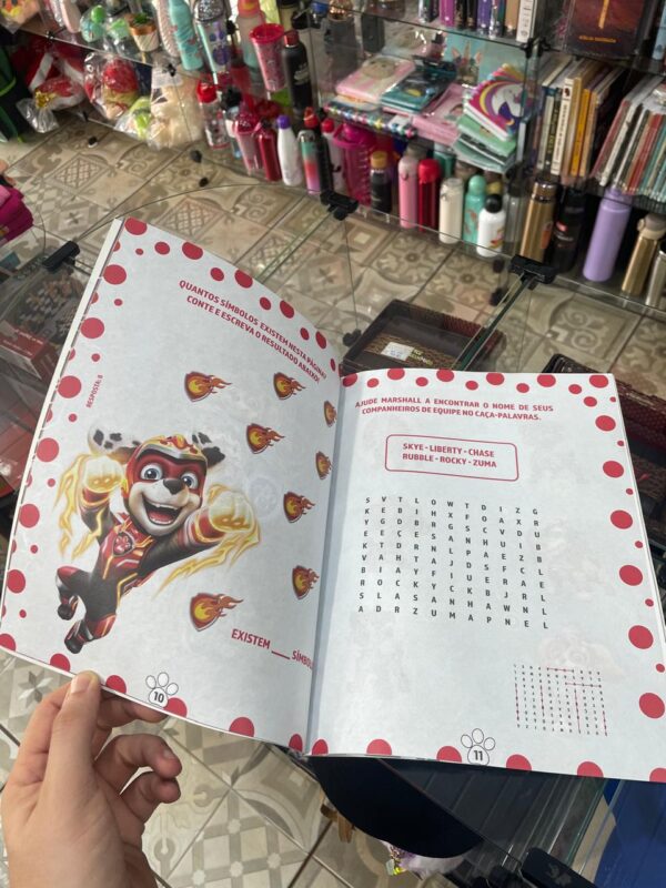 LIVRO 500 ADESIVOS PATRULHA CANINA - Imagem 2