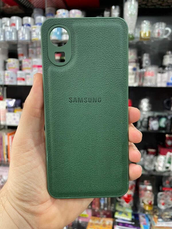 CAPINHA DE CELULAR A03 CORE CASE VERDE ESCURO RELEVO