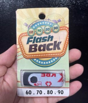 PENDRIVE GRAVADO FLASHBACK / FLASH HOUSE / ROMÂNTICAS