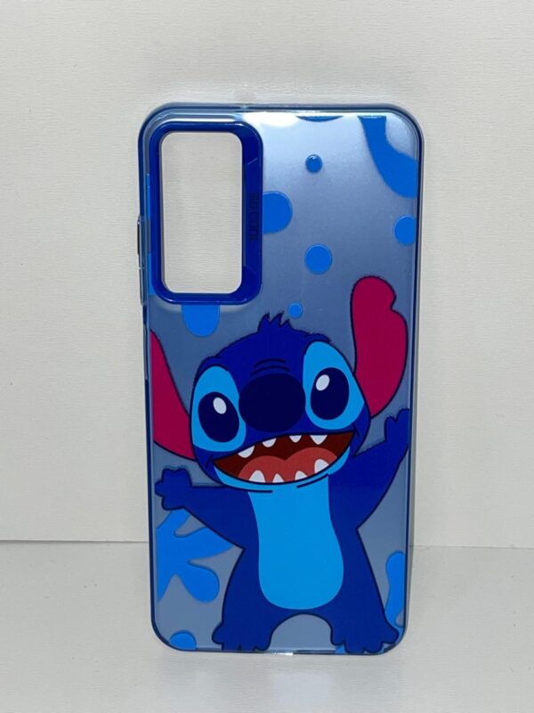 CAPINHA DE CELULAR A05S CASE AZUL STITCH