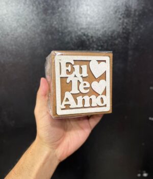 CAIXA MDF EU TE AMO 10x10x7