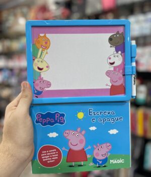 LIVRO MÁGICO PEPPA PIG ESCREVA E APAGUE
