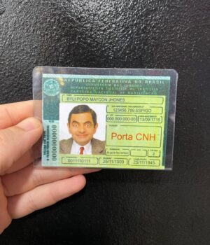 PORTA DOCUMENTO TRANSPARENTE CNH