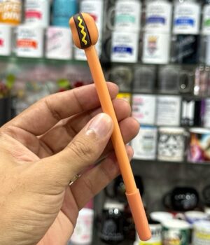 CANETA HOT-DOG LARANJA