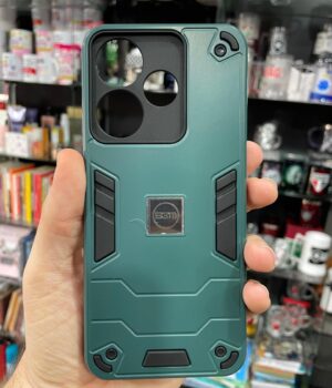 CAPINHA DE CELULAR REDMI 13 4G VERDE REFORÇADA