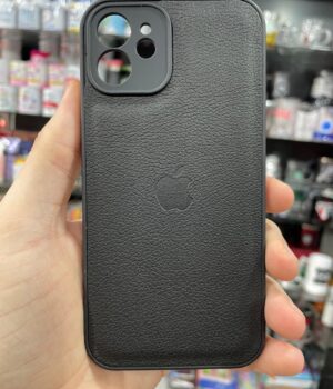 CAPINHA DE CELULAR IPHONE 12 CASE PRETO RELEVO