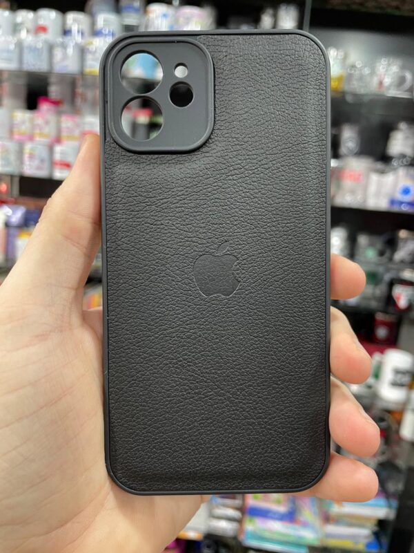 CAPINHA DE CELULAR IPHONE 12 CASE PRETO RELEVO