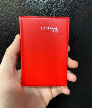 PORTA CARTÃO SEM ABOTOADOR VERMELHO | CABE 16 CARTÕES