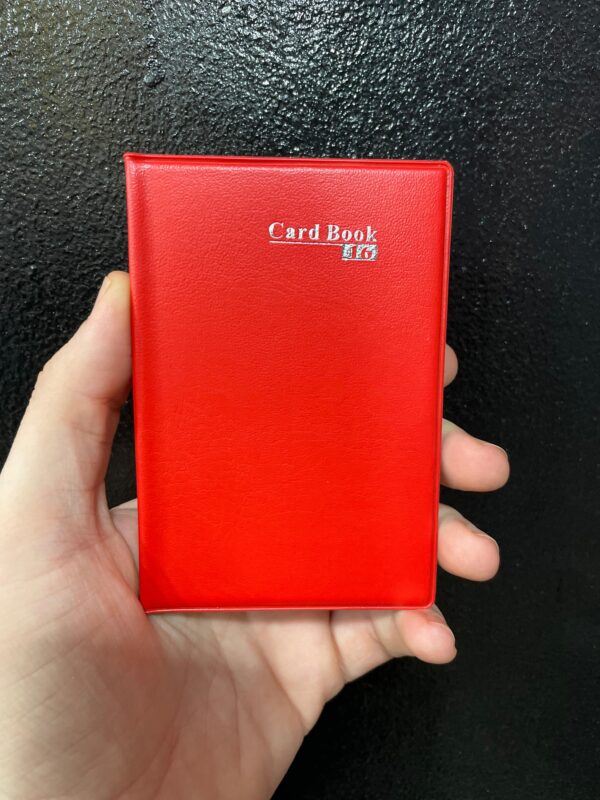 PORTA CARTÃO SEM ABOTOADOR VERMELHO | CABE 16 CARTÕES