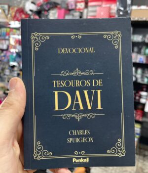 DEVOCIONAL TESOUROS DE DAVI CAPA VERDE ESCURO