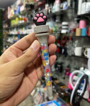 CANETA PATA GATINHO PRETA