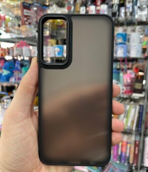CAPINHA DE CELULAR A15 CASE FOSCA BORDA PRETO