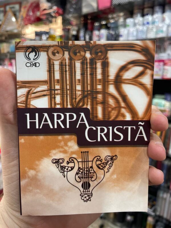 HARPA CRISTÃ CPAD CAPA DOURADA