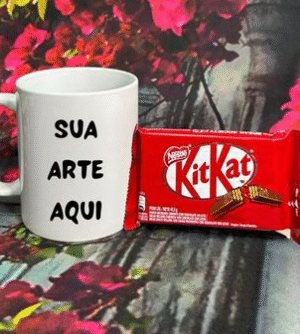 KIT CANECA E KITKAT