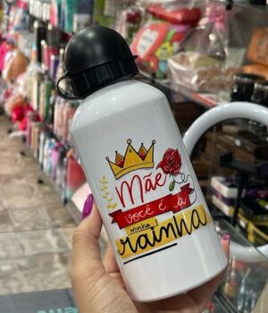 GARRAFA MÃE VOCÊ É A MINHA RAINHA