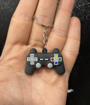 CHAVEIRO GAMER JOYSTICK PRETO
