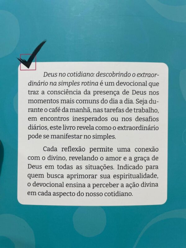 DEVOCIONAL DEUS NO COTIDIANO - ISABELLE S. ALVES - Imagem 2