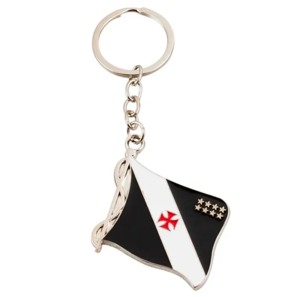 CHAVEIRO BANDEIRA VASCO EM METAL