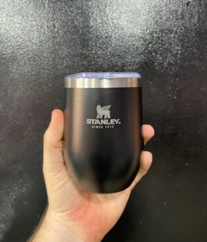 COPO COM TAMPA TÉRMICO EGG CUP PRETO 360ML