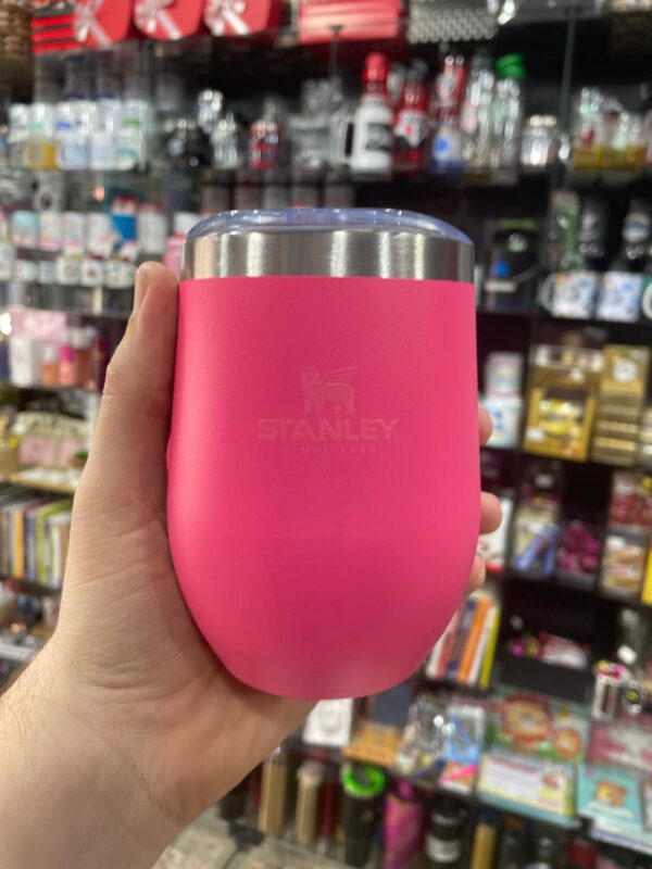 COPO COM TAMPA TÉRMICO EGG CUP ROSA PINK 360ML