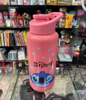 GARRAFA PLÁSTICO ROSA SQUEEZE STITCH 1L