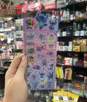 CARTELA DE ADESIVOS STITCH