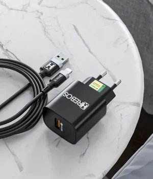 CARREGADOR COMPLETO LIGHTNING ENTRADA USB 18W CRG-212i