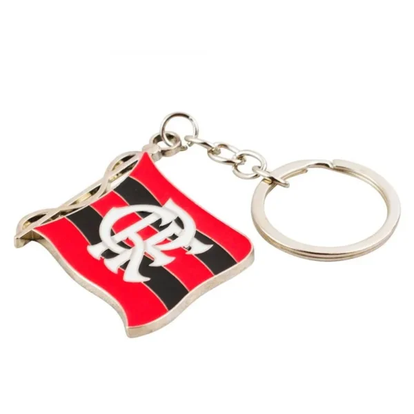 CHAVEIRO BANDEIRA FLAMENGO EM METAL