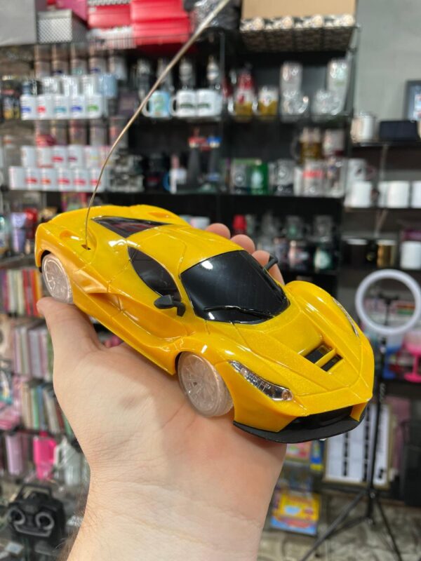 CARRINHO DE CONTROLE REMOTO MODEL CAR AMARELO - Imagem 3