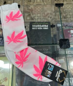 MEIA ROSA NEON