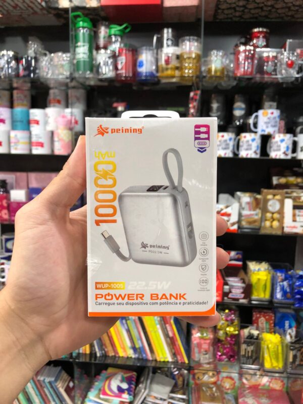 CARREGADOR PORTÁTIL 10.000MAH PEINING WUP-1005
