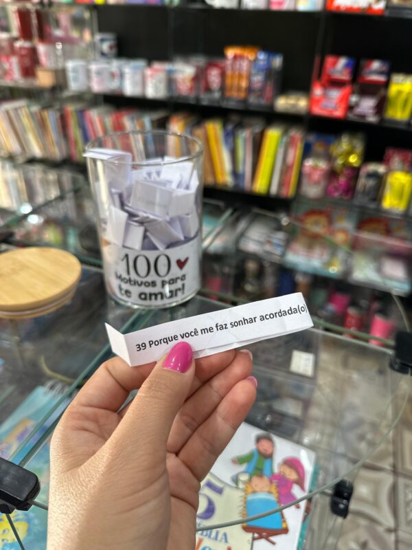 POTE 100 MOTIVOS PRA TE AMAR COM BALÃO VERMELHO - Imagem 4
