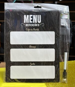 ORGANIZADOR MAGNÉTICO MENU REFEIÇÕES