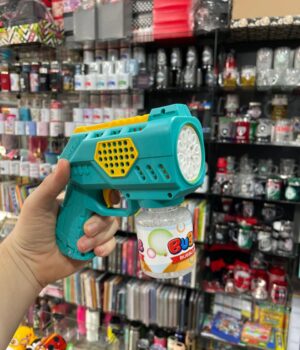 LANÇA BOLHAS BUBBLE GUN VERDE