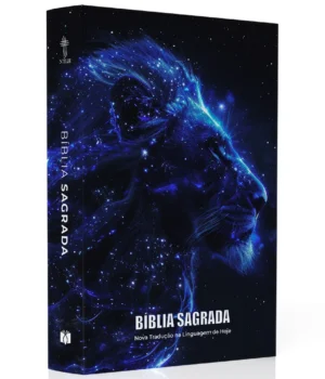 BÍBLIA NTLH LEÃO DO UNIVERSO CAPA BROCHURA OS 11:10 LETRA NORMAL