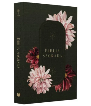 BÍBLIA NAA CRISÂNTEMO CAPA DURA JO 1:12 LETRA NORMAL