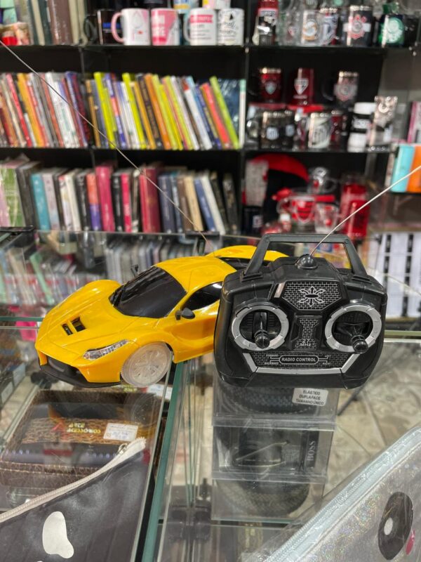 CARRINHO DE CONTROLE REMOTO MODEL CAR AMARELO