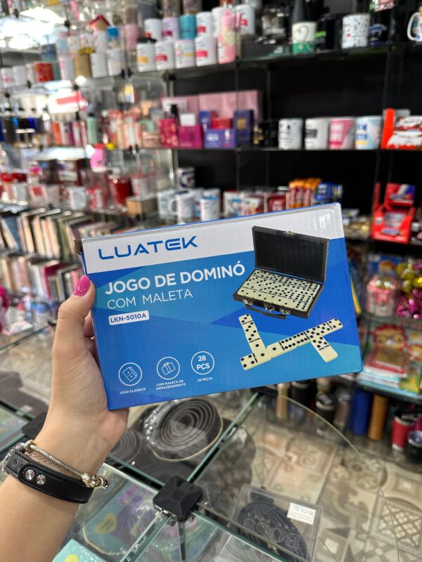 JOGO DE DOMINÓ COM MALETA LKN-5010A - Imagem 2