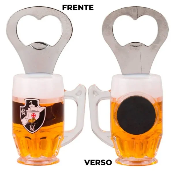 ABRIDOR DE GARRAFA VASCO COM ÍMÃ