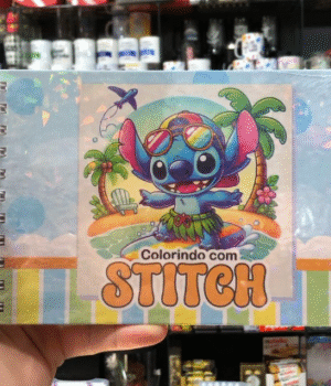 LIVRO PARA COLORIR BOBBIE GOODS STITCH