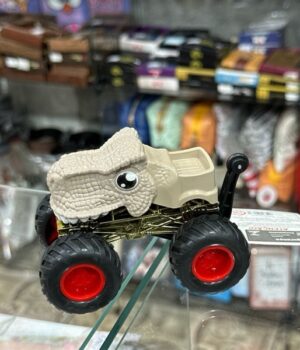 CARRINHO DINOSSAURO MARROM