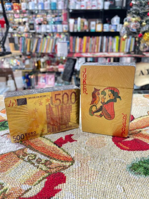 BARALHO EURO DOURADO 54 CARTAS