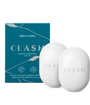 SABONETES EM BARRA O BOTICÁRIO CLASH 2X80G