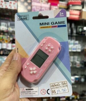 MINI GAME PORTÁTIL ROSA