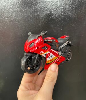 MOTO DE BRINQUEDO VERMELHO POLICE