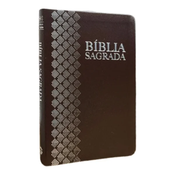 BÍBLIA ARC MARROM CAPA LUXO LETRA NORMAL