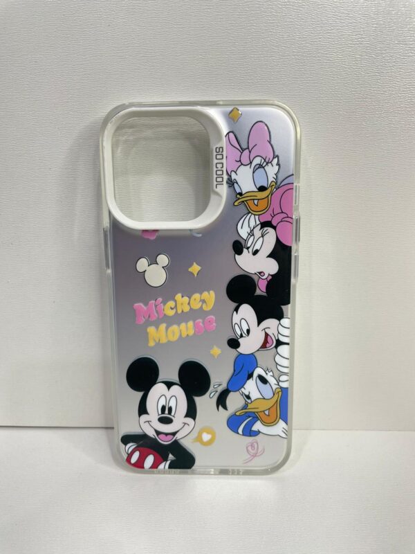 CAPINHA DE CELULAR IPHONE 13 PRO CASE PRATA MICKEY