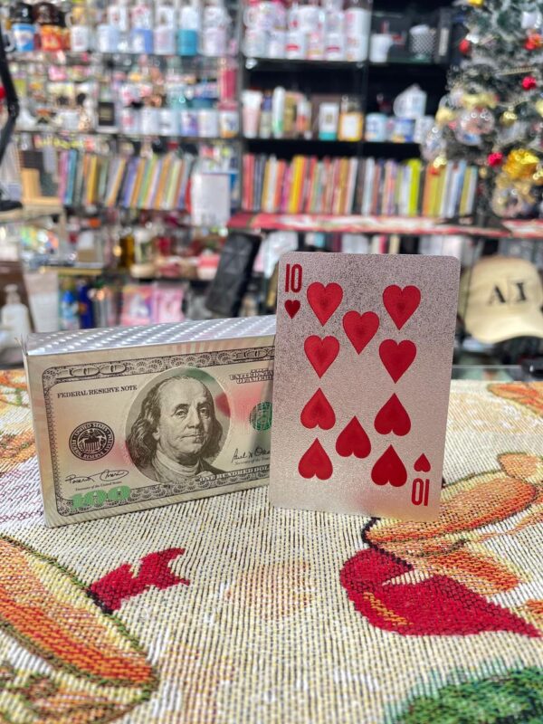 BARALHO DÓLAR PRATA 54 CARTAS