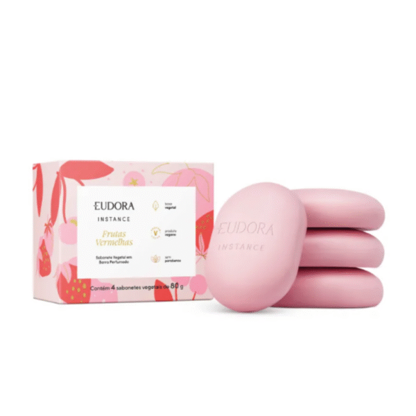 SABONETE INSTANCE FRUTAS VERMELHAS 4x80G